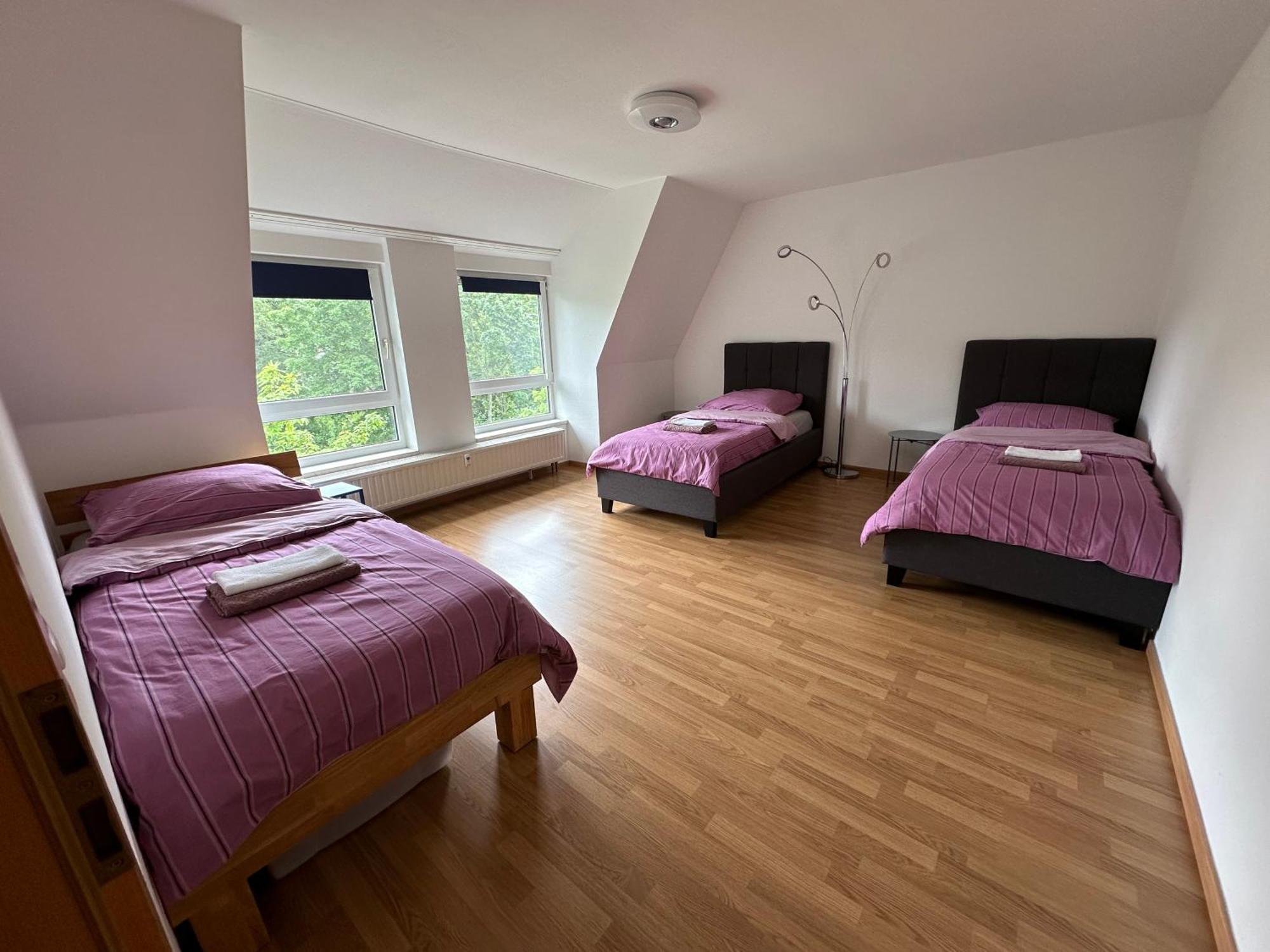 Grosses Apartment Im Dg Leipzig Luaran gambar